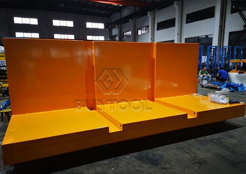 Floor Level 90 Degree Tilt Tables with Removable Forks