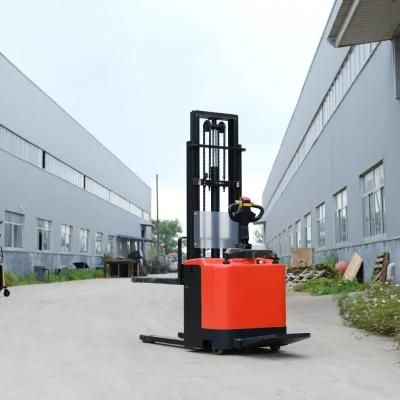 Professional China Cdd15 Mini Electric Forklift 2 Ton Pallet Stacker Polyurethane Wheel Gabelstapler