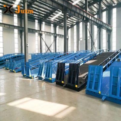 8 Ton 11.1*2.1*1.1m Manual Operation Mobile Forklift Dock Ramp Container Warehouse Loading Unloading Ramps