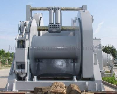 Hydraulic Marine Mooring Winch Four Motors High Speed