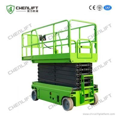 10m Platform Height Self Propelled Full Automatic Scissor Lift