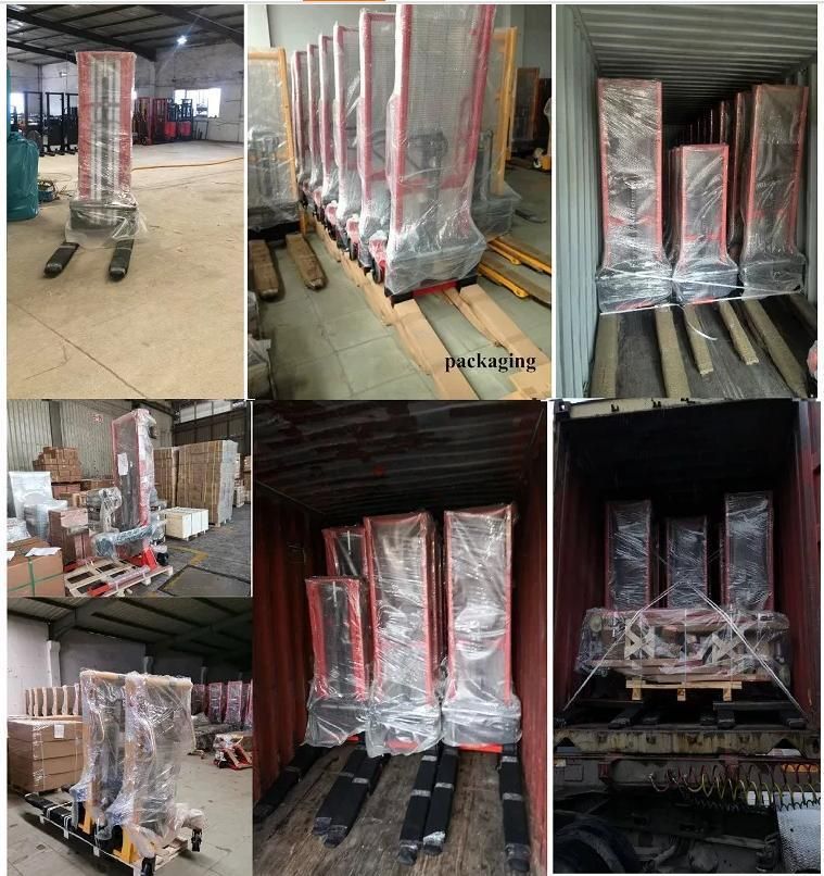 Hydraulic Manual Stacker Hand Forklift Manual Pallet Stacker