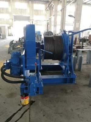 6t Hydraulic Double Drum Mooring Winch