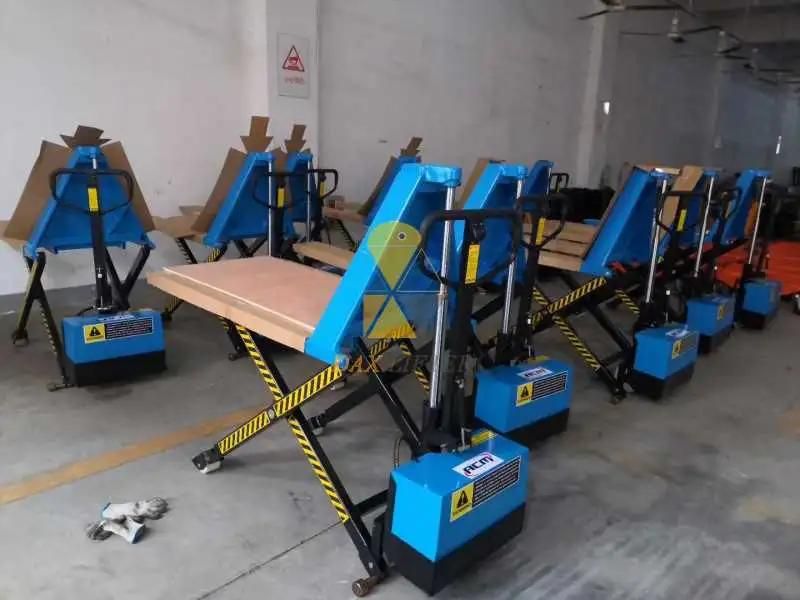 Daxlifter CE Approved Automatic Telescopic Electric Pallet Lift Table