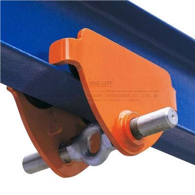 Manual Plain Trolley Hand-Push Track Roller Trolley