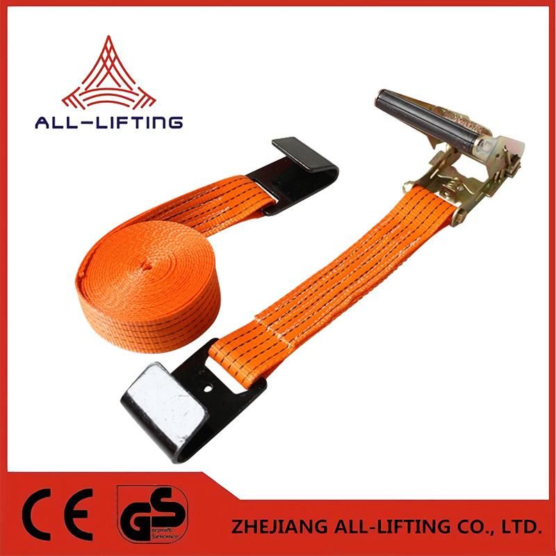 Ratchet Tie Down 50mm 5t Flat Hook Lashing Strap