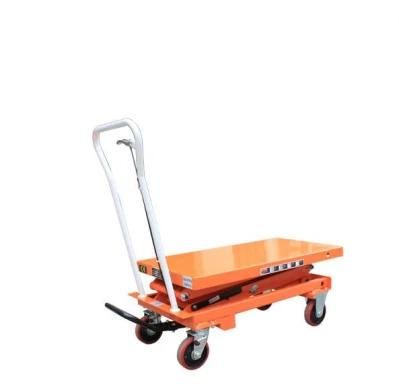 Lifting Platform 300kg Manual Mobile Hydraulic Scissor Lift Table Truck