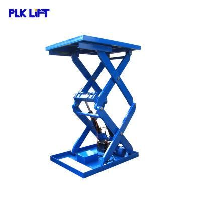 2t Europe Standard Hydraulic Scissor Lift Table