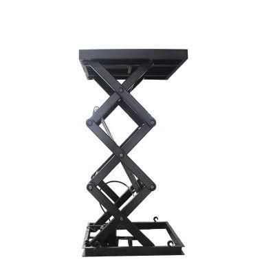 High End Scissor Electric Construction Materials Scissor Lift Car