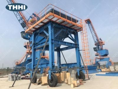 Mobile Simple Bulk Cargo Hopper for Port High Quality