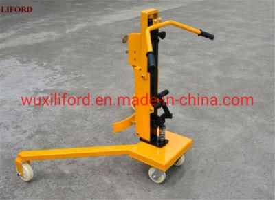 China Manufacturer 350kg Dt350c Economic Hydraulic Drum Pallet Truck