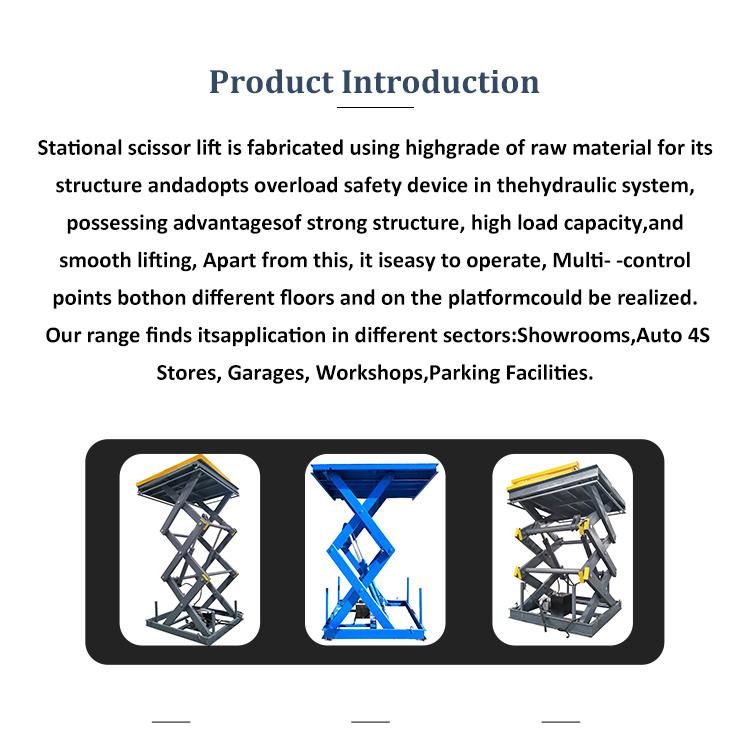 Fixed Scissor Lift--Cargo Lift
