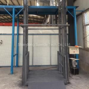 Customizabled 300kg 500kg 1000kg 2000kg Hydraulic Cargo Lift Industrial Warehouse Platform Lift Elevator for Goods