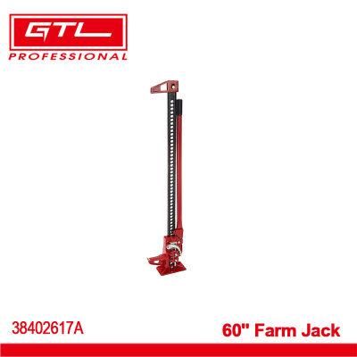Heavy Duty High Lift Jack Farm Jack with off Road Vehicle SUV Tractor Truck Forestry Stump Remover Vertical Horizontal Tools (38402617A)