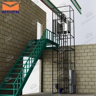 2t Hydraulic Warehouse Cargo Lift
