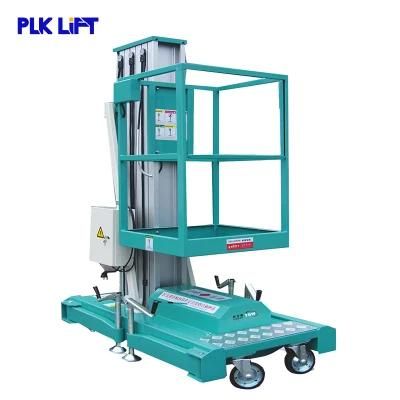 10m Aluminum Hydraulic Electric Working Elevator Lift