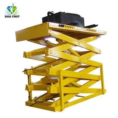 3000kg 3ton Hydraulic Car Scissor Lift Table