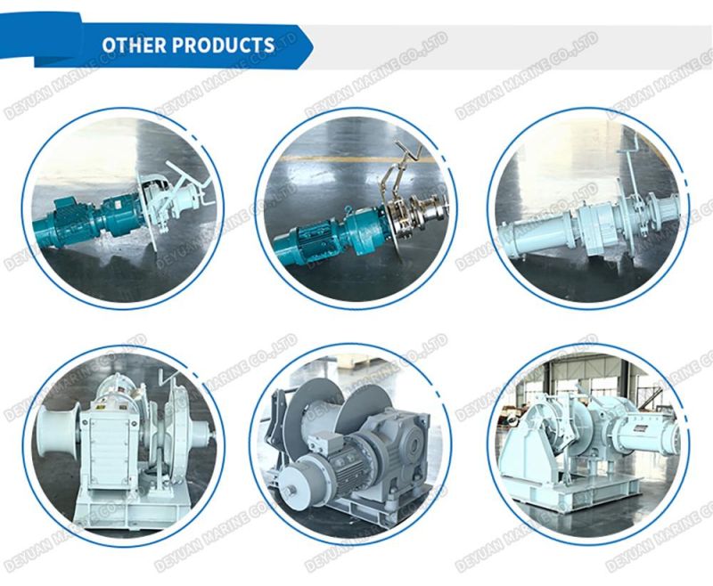 Marine Hydraulic Combined Single Gypsy Anchor Windlass Winches