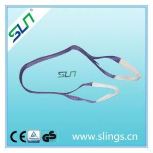 2018 1t*10m Polyester Webbing Sling Double Eye Safety Factor 6: 1