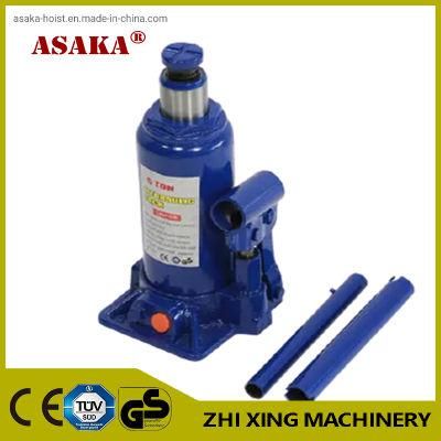 High Quality Hydraulic Cylinder 5 T Mini Car Bottle Jack with Safety Slave