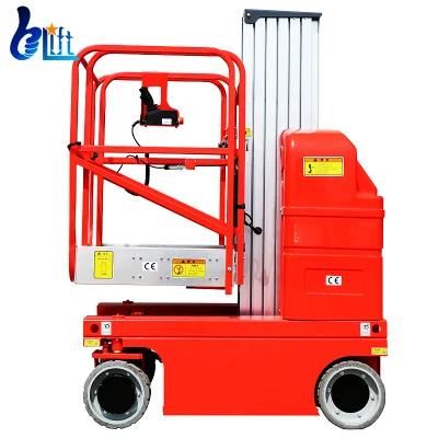 150kg 125kg Load Weight Electric Driver Lifter Self Driving High Aerial Work Platform Hydraulic Table Lift