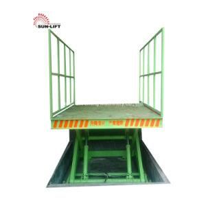 Electric Stationary Hydraulic Lift Machine Forklift Scissor Hydraulic Truck Unloading Lift