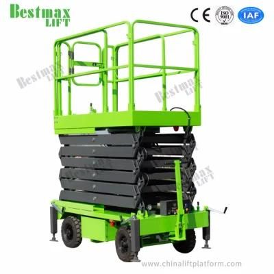 Mk1200t 12m Platform Height 1000kg Load Capacity Mobile Elevator Lift