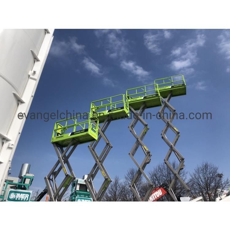 Zoomlion Electric Sissor Lift 4-14 Meters Work Platform