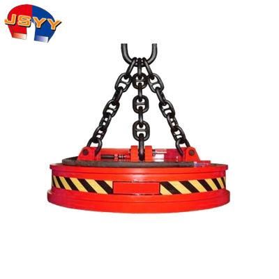 Steel Plant Use 10 Ton Lifting Magnet for Steel Plate