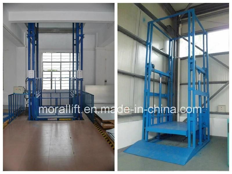 Heavy Load Material Lifting Equipment Hydraulic Freight Elevator