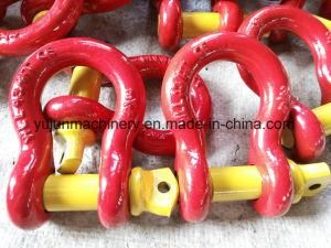Electric Galvenized or Painted Us Type Drop Forged Bow Shackle G-209