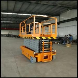 Self-Tracking Electric Battery Warehouse Scissor Platform