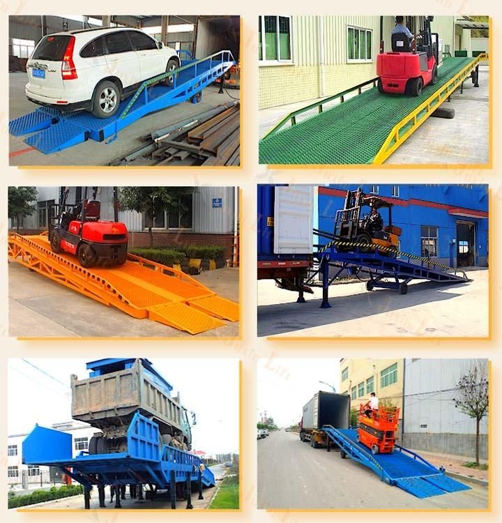12 Ton Loading and Dock Hydraulic Ramp Lift with Ce Certification