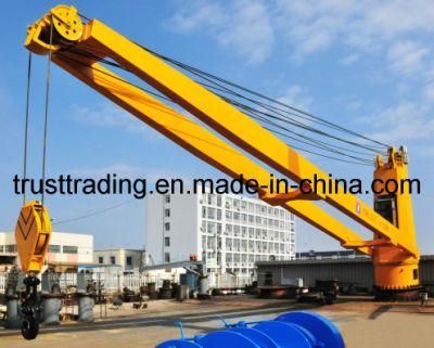 Ship Marine Deck Telescopic Offshore Crane