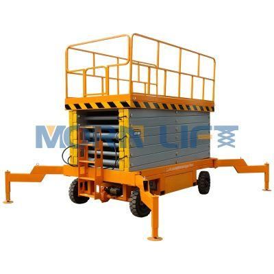 Mobile Hydraulic Small Scissor Lift, Electric Lift Platform Scissor Lifter