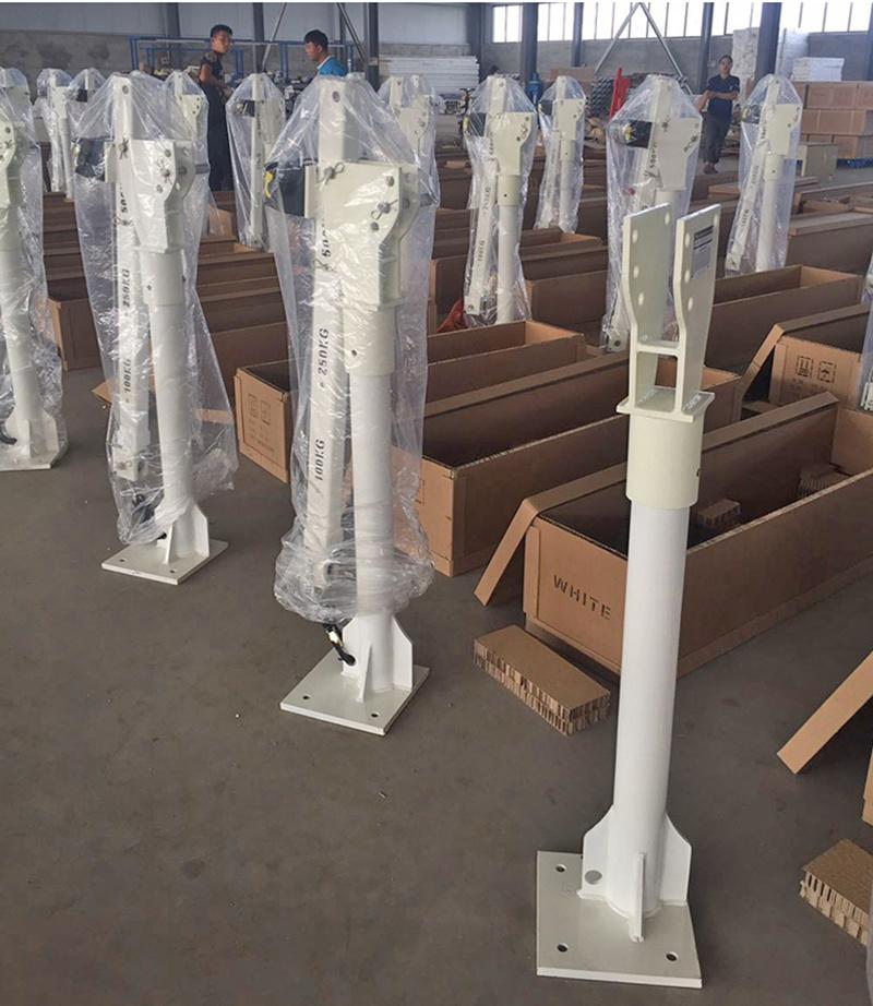 500kg/1000kg Pickup Jib Crane with Battery 12V/24V Powered
