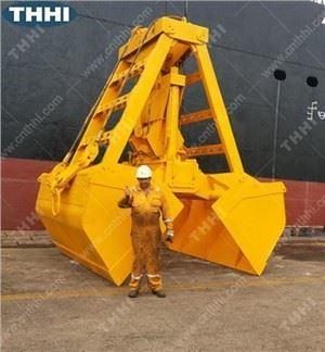 Wireless Control Clamshell Grab for Marine Crane