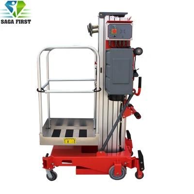 EU Us Standard Mini Portable Mobile Aluminum Working Lift