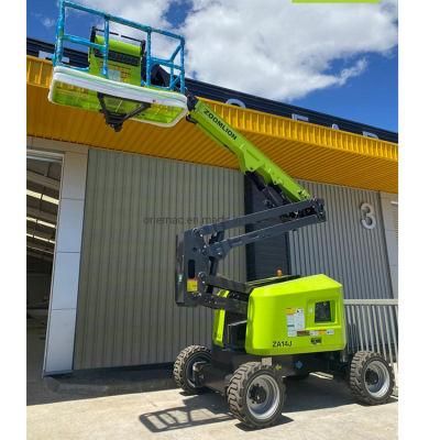 Zoomlion Articulating Boom Lifts Za14j 14m Aerial Manlift for Sale