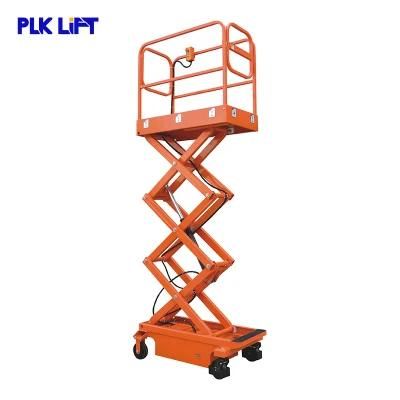 Mobile Hydraulic Man Lift Small Electric for Painting Scissor Lift