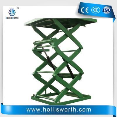 Stationary Hydraulic Cargo Lift Table