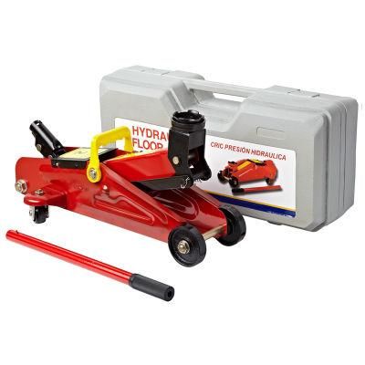 2ton Hydraulic Floor Jack / Max Height 290mm / PVC Box (D021-A)