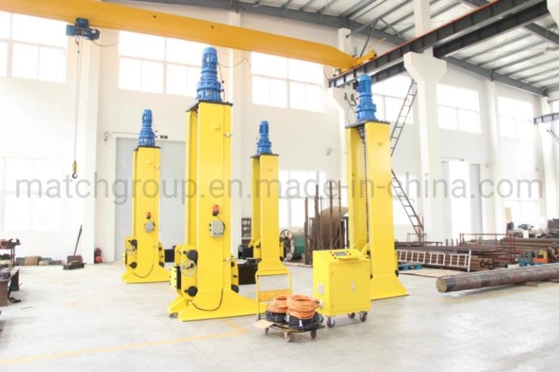 High Performance 30ton Mobile Locomotive Hydraulic Lifting Jack for Sale