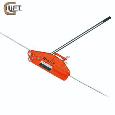0.8-5.4t Portable Manual Wire Rope Pulling Hoist Aluminum/Steel Body Hand Cabel Pulling Winch (ZNL-B)