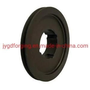 Forged Q345 Steel Belt Pulley Wheel/Forging Steel Bearing Wheel