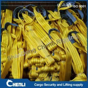Polyester Flat Double Eye Webbing Sling for Lifting En 1492-1 Standard