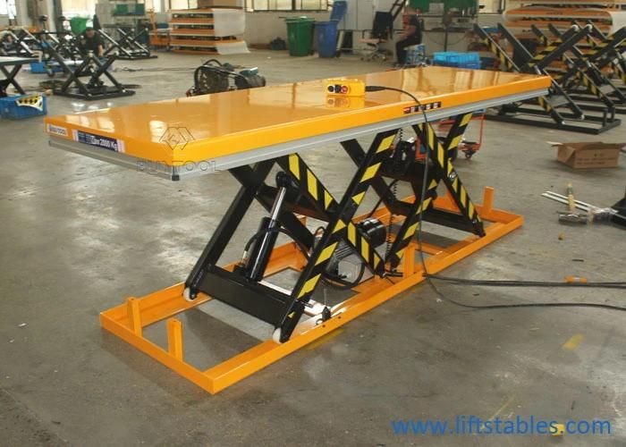 2t Large Platform Hydraulic Scissor Lift Platform for Sale