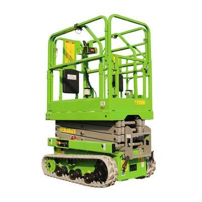 CE ISO Factory Supply Electric Scissor Lifts Self Moving Aerial Work Platform/ Mobile Hydraulic Lift for Rent