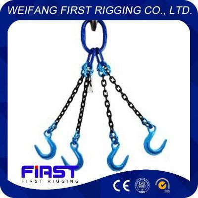6: 1 8ton Blue Polyester Webbing Slings Chain Sling