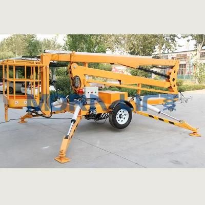 Morn Brand 10m Electric Towable Spider Man Boom Lift